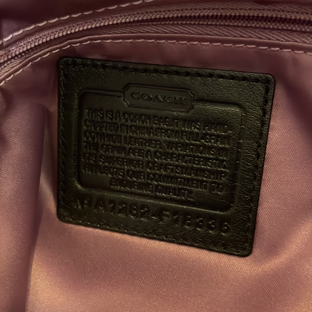 Coach Leather Tote - Picture 4 of 6